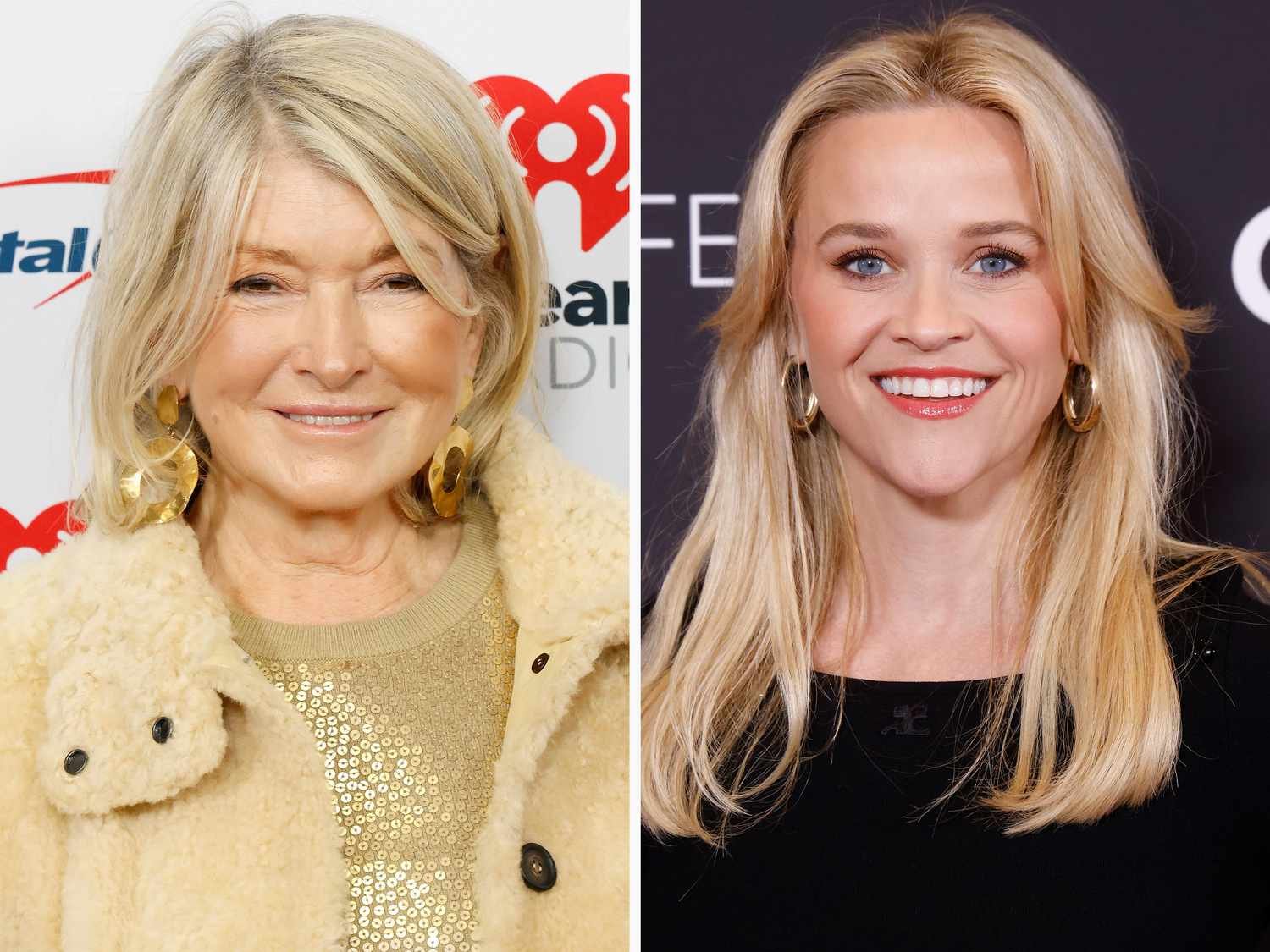 Martha Stewart and Reese Witherspoon