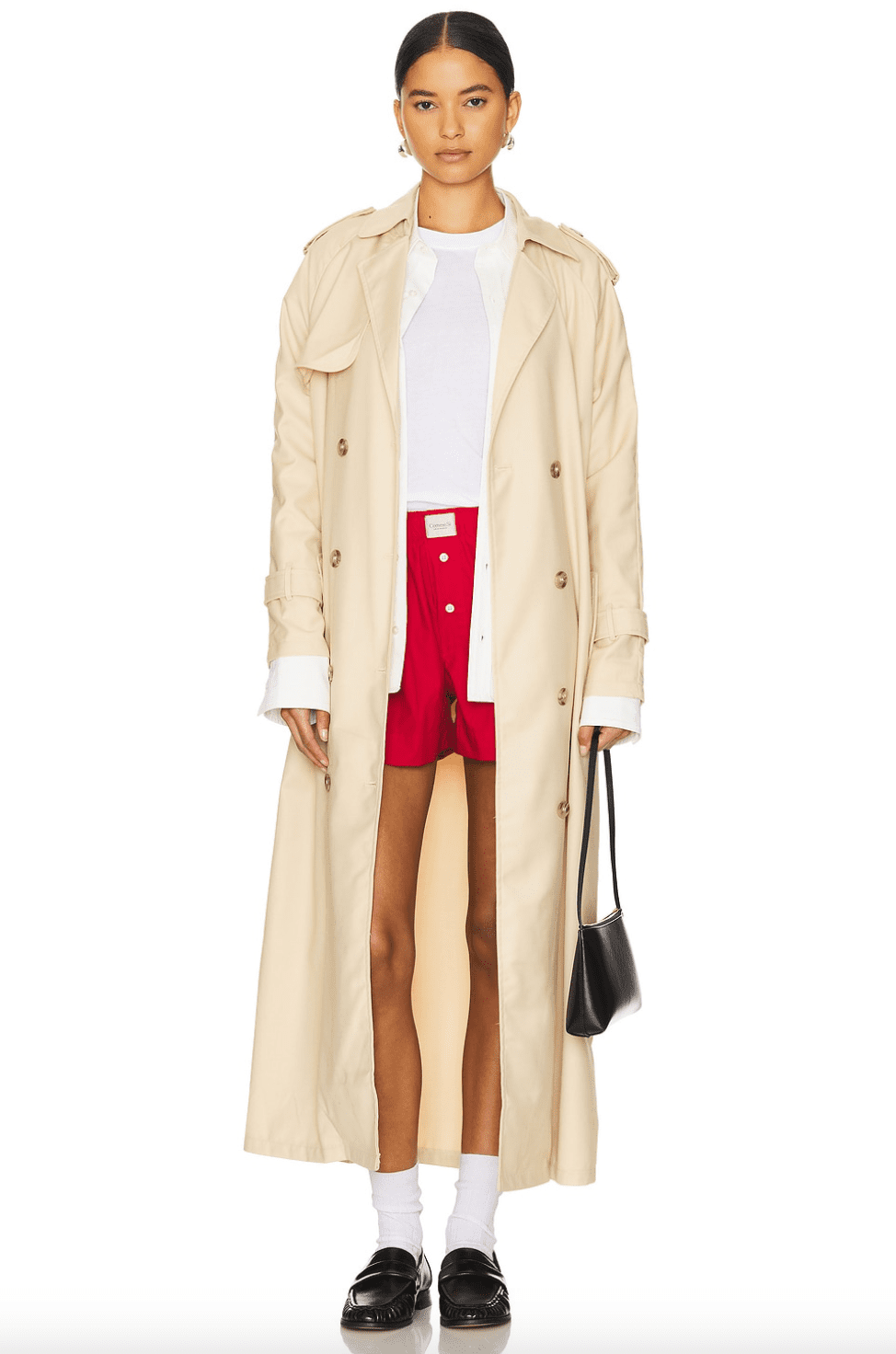 a trench coat