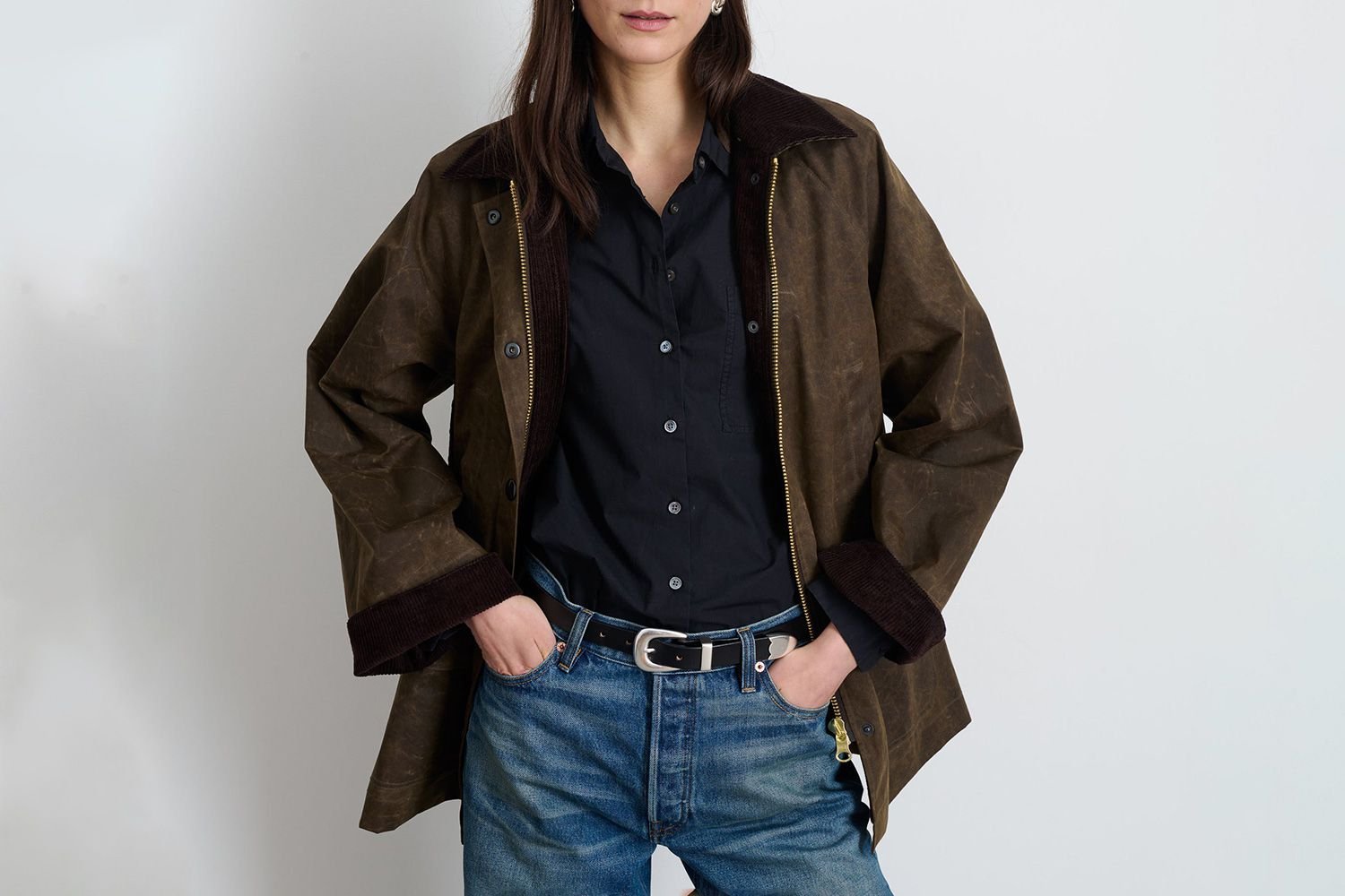 Chiltern street jacket In Waxed Cotton