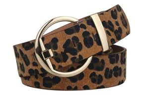 Amazon ALPHYLY Womens leopard print leather Belt