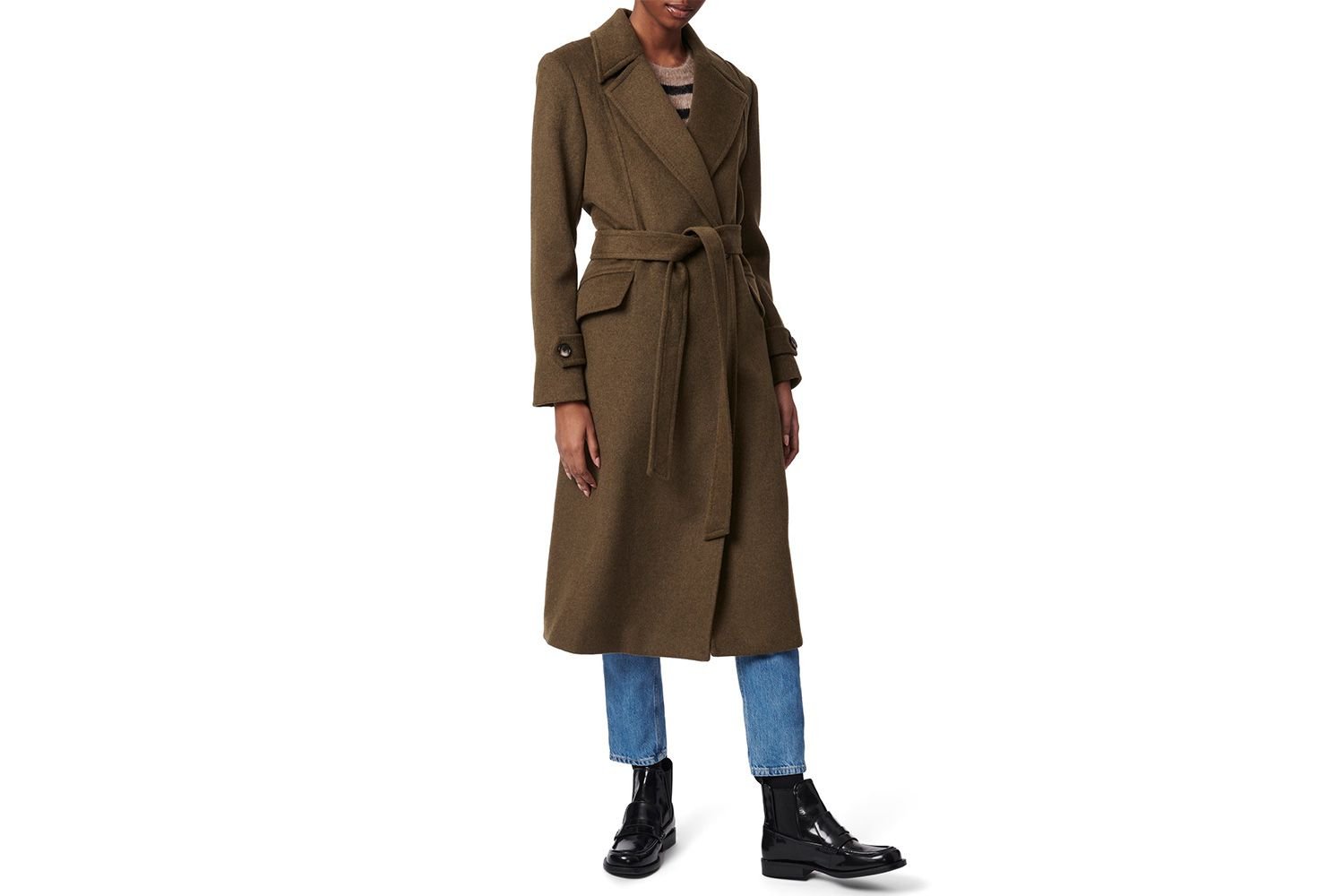 Nordstrom Bernardo Double breast belt out Coat