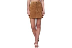 Amazon BLANKNYC Womens Real Suede mini SkirtSkirt