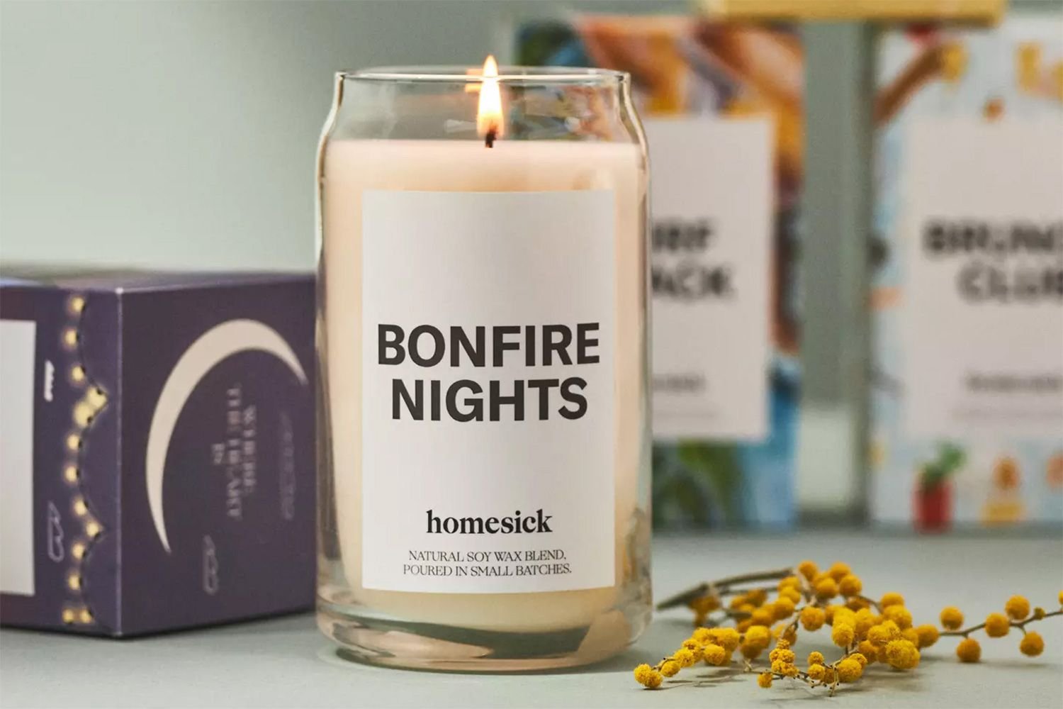 Homesick brunch nine Boxed Candle