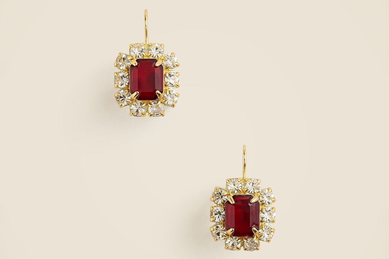 J.Crew gem drop earrings