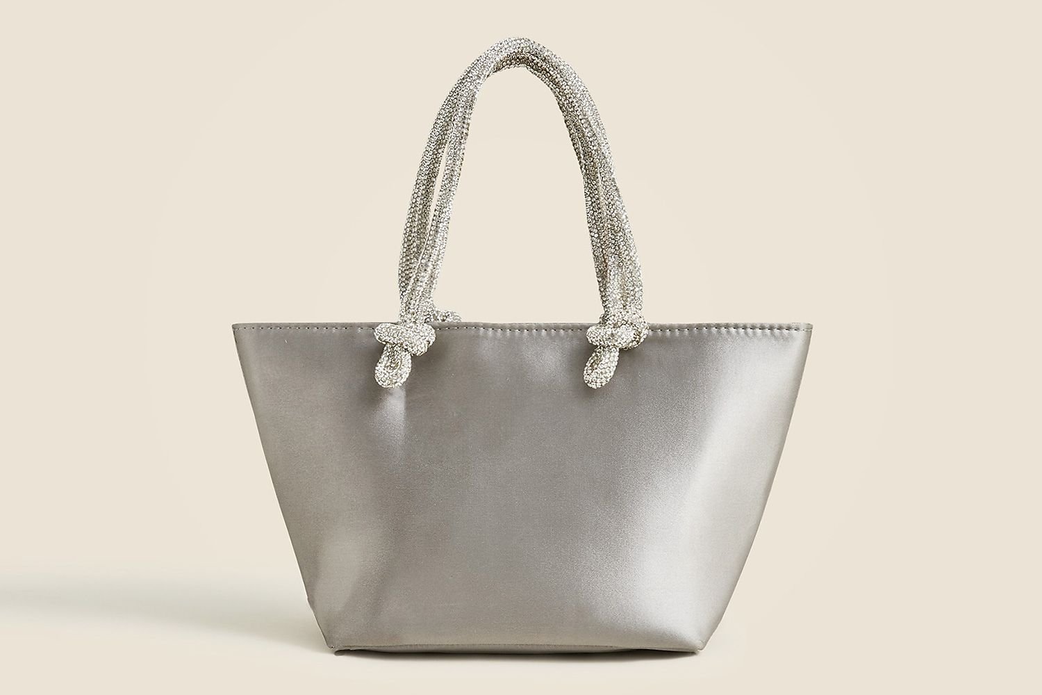 J.Crew Small satin tote