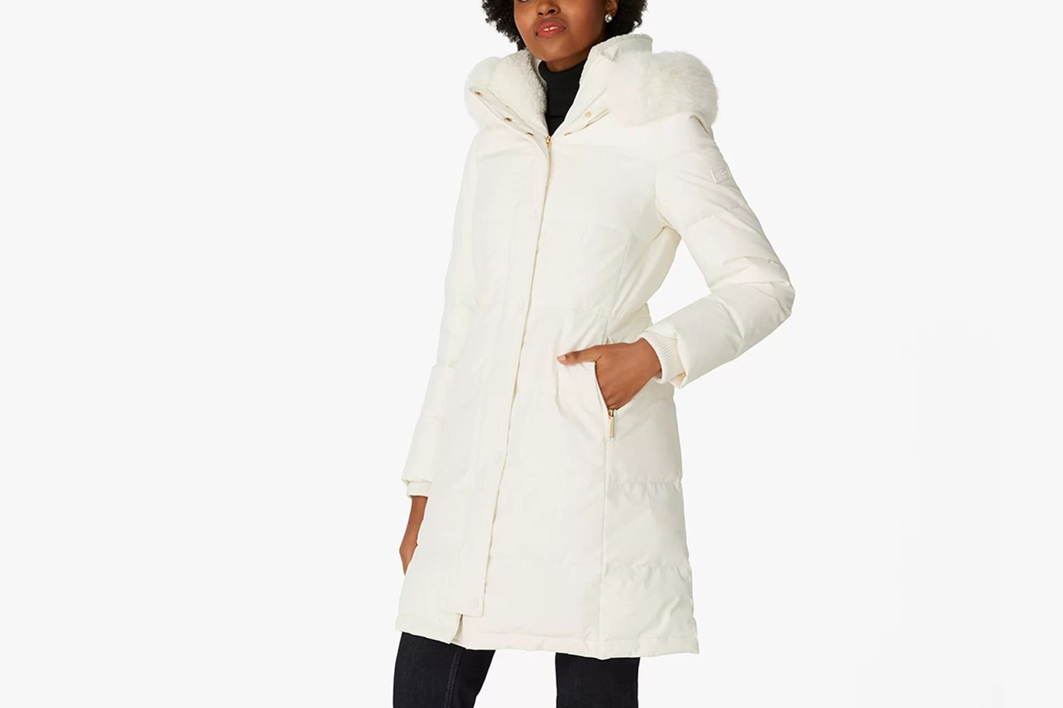 Kate Spade retail store down feather Parka