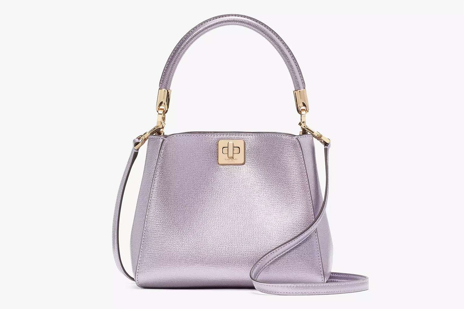 Phoebe metallic small top Handle Satchel