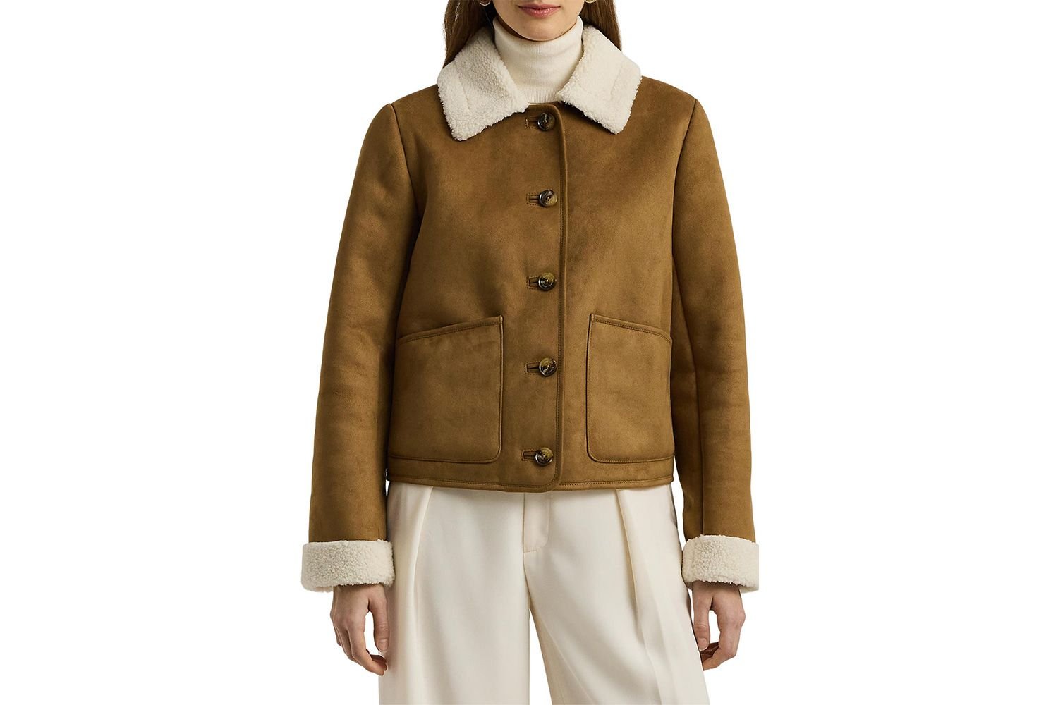 Nordstrom Lauren Ralph Lauren Faux Shearling Jacket