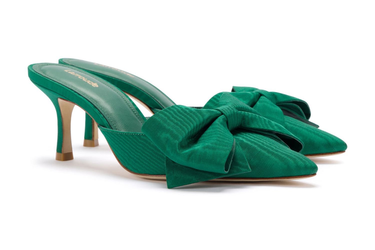 Mini Elle pump inch Emerald Fabric