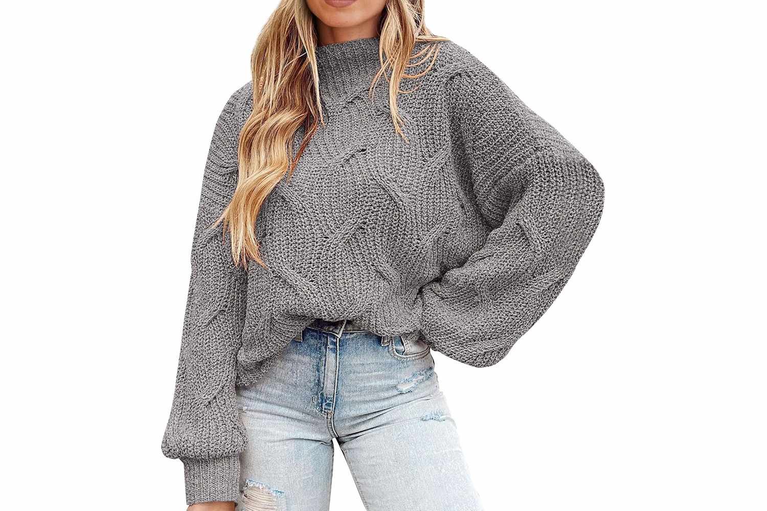 PRETTYGARDEN outsize Pullover Sweater