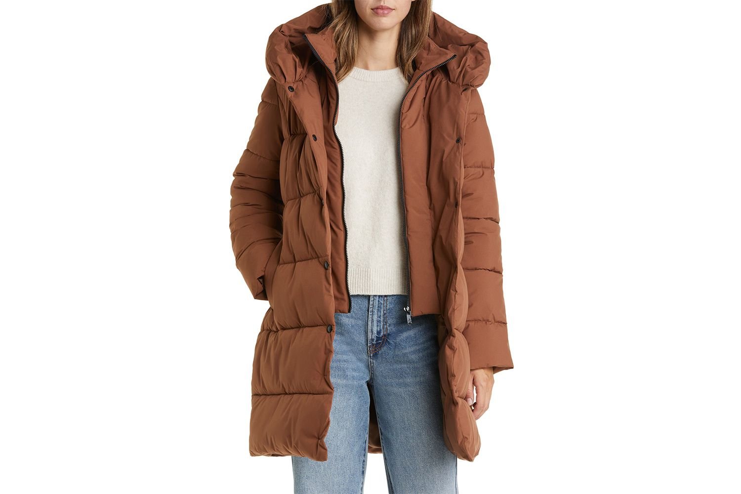 Nordstrom surface-to-air missile Edelman hood Puffer Coat