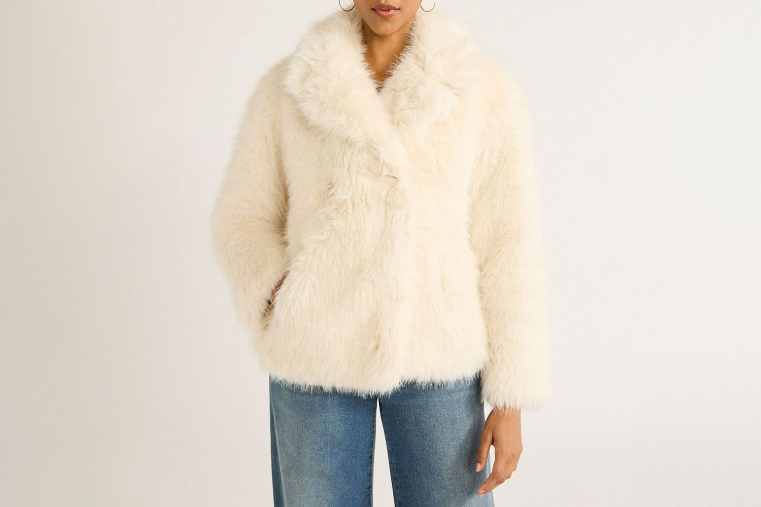 Scoop Women's outsize fake fur Jacket