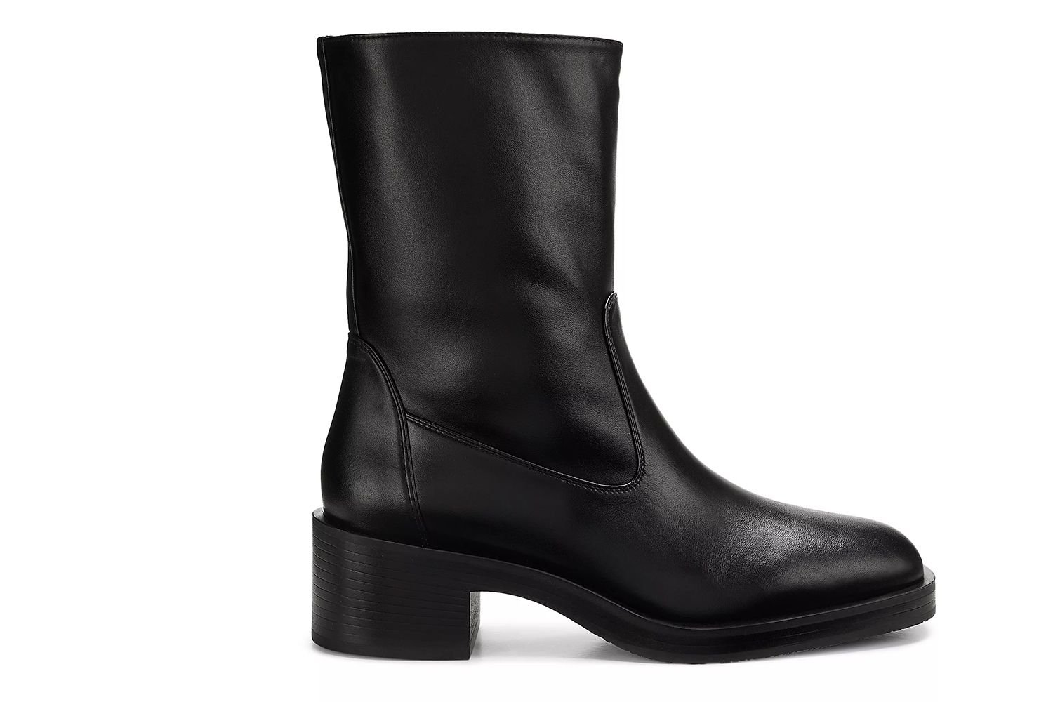 Stuart Weitzman Kaia 40MM Leather Booties